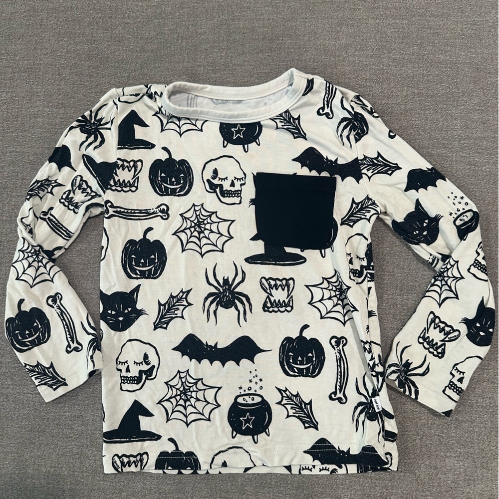 Little Sleepies Witches Brew Pocket Tee